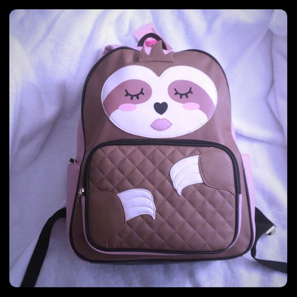 betsey johnson sloth backpack